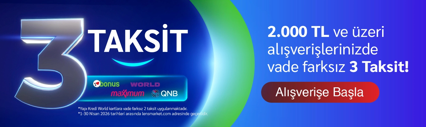 Günlük Lens - KKTC 3 Taksit Fırsatı - KKTC