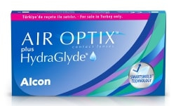 Air Optix Plus HydraGlyde lens