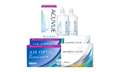 Air Optix Renkli ve Şeffaf İndirimli Lens Seti